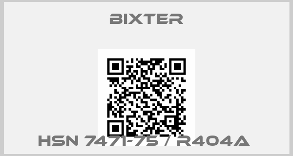 Bixter-HSN 7471-75 / R404A 