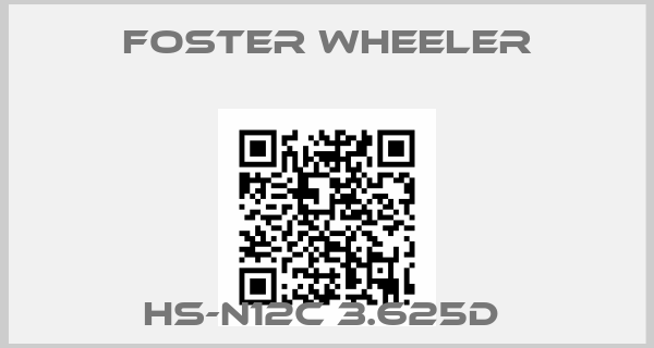 Foster Wheeler-HS-N12C 3.625D 