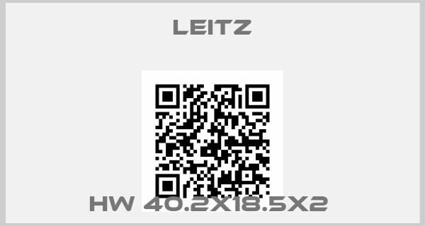 Leitz-HW 40.2X18.5X2 
