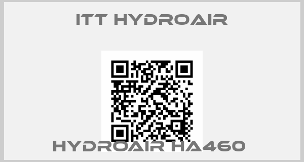 ITT HydroAir-HYDROAIR HA460 