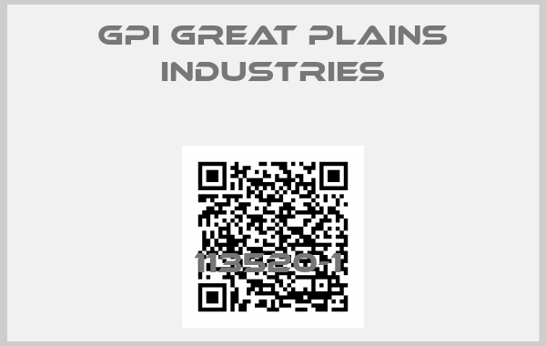 GPI Great Plains Industries-113520-1 