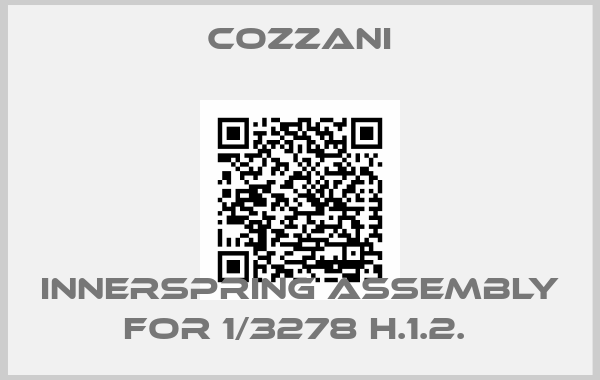 Cozzani-INNERSPRING ASSEMBLY FOR 1/3278 H.1.2. 