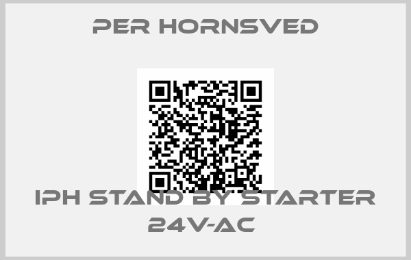 Per Hornsved-IPH STAND BY STARTER 24V-AC 