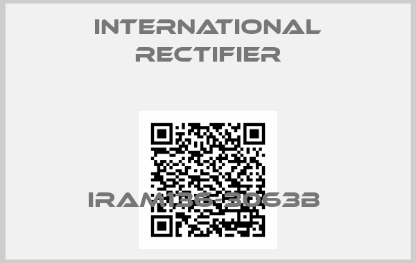 International Rectifier-IRAM136-3063B 