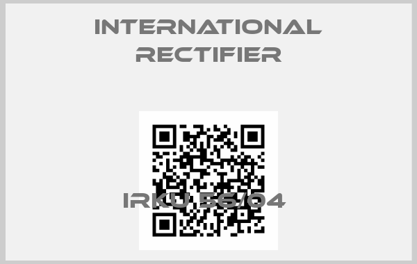 International Rectifier-IRKU 56/04 