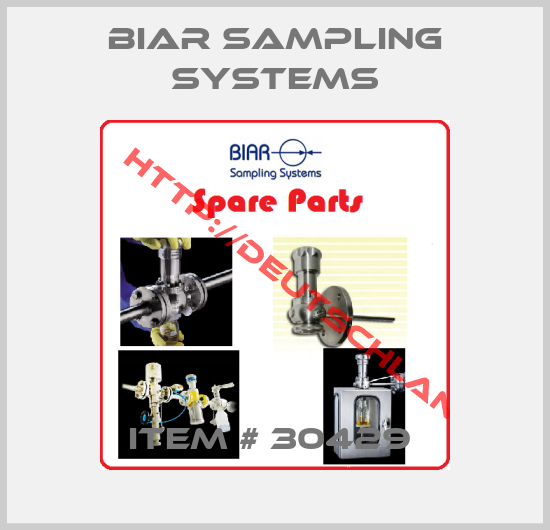 BIAR Sampling systems-ITEM # 30429 