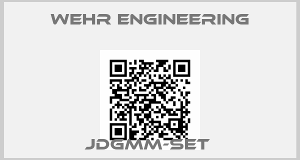 Wehr Engineering-JDGMM-SET 