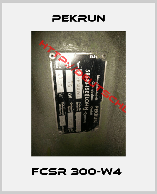 Pekrun-FCSR 300-W4 