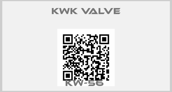 KWK VALVE-KW-56 