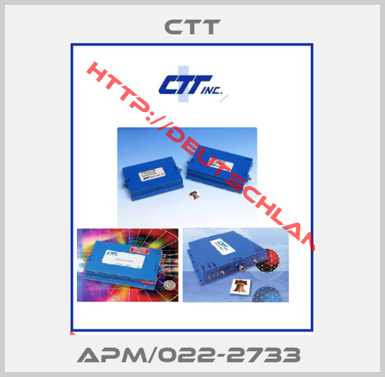 Ctt-APM/022-2733 