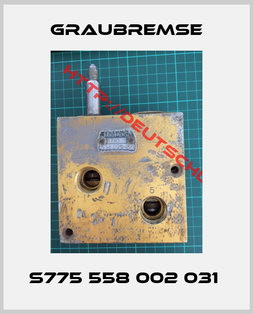 Graubremse-S775 558 002 031 
