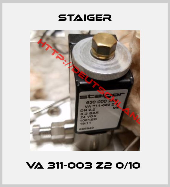 Staiger-VA 311-003 Z2 0/10 