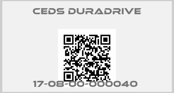 Ceds Duradrive-17-08-00-000040 