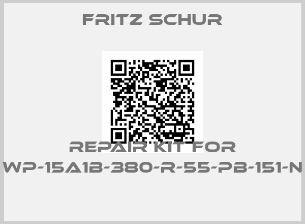 Fritz Schur-Repair kit for WP-15A1B-380-R-55-PB-151-N 