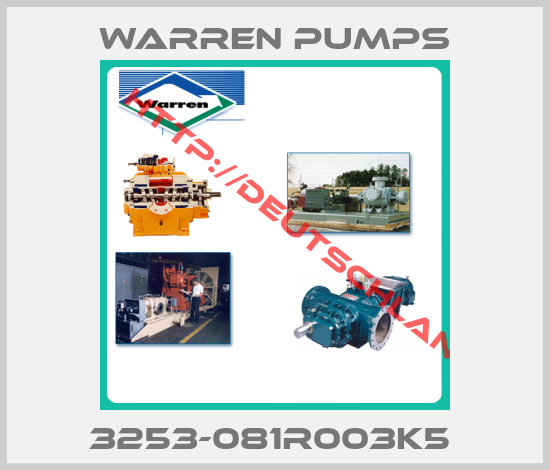 Warren Pumps-3253-081R003K5 