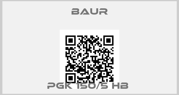 Baur-PGK 150/5 HB 