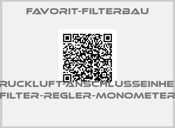 Favorit-Filterbau-Druckluft-Anschlusseinheit (Filter-Regler-Monometer) 