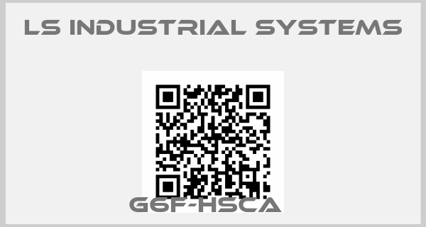 LS INDUSTRIAL SYSTEMS-G6F-HSCA  