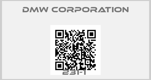DMW CORPORATION-231-1 