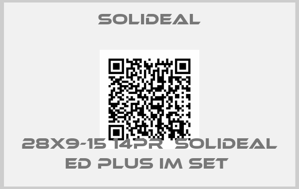 Solideal-28x9-15 14PR  Solideal ED Plus im Set 