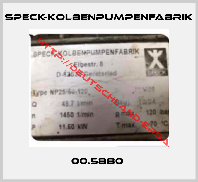 SPECK-KOLBENPUMPENFABRIK-00.5880 