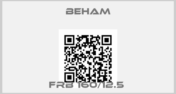 Beham-FRB 160/12.5 