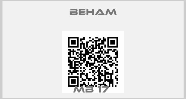 Beham-MB 17 