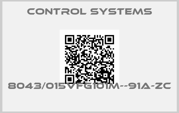 Control systems-8043/015VFG101M--91A-ZC 