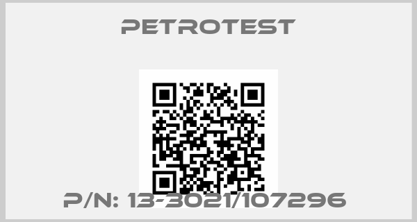 Petrotest-P/N: 13-3021/107296 