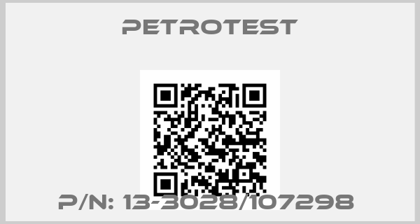 Petrotest-P/N: 13-3028/107298 