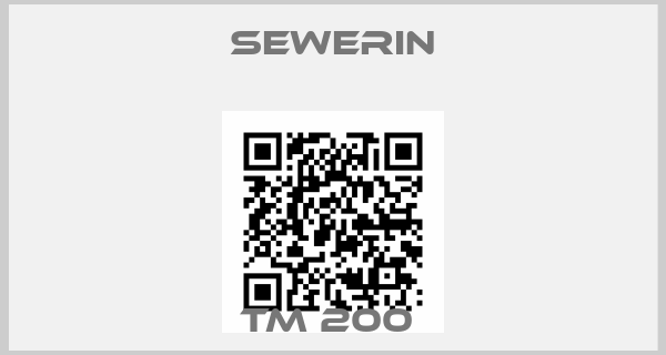 Sewerin-TM 200 