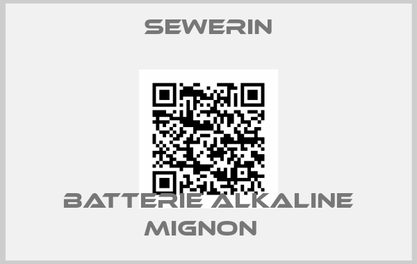 Sewerin-Batterie Alkaline Mignon  