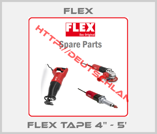 FLEX-FLEX TAPE 4" - 5' 