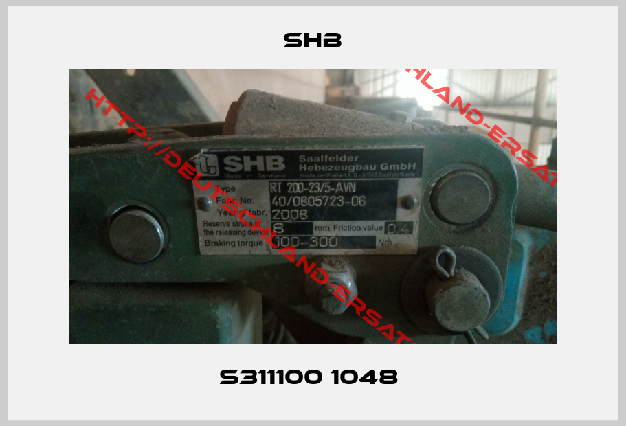 SHB-S311100 1048 