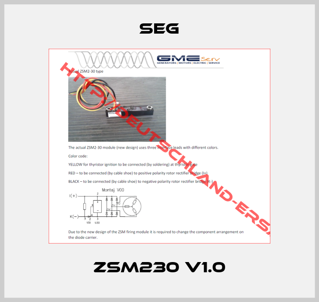 SEG-ZSM230 V1.0