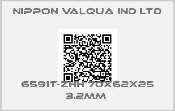 NIPPON VALQUA IND LTD-6591T-ZHH 70x62x25 3.2mm 