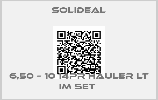 Solideal-6,50 – 10 14PR Hauler LT im Set 