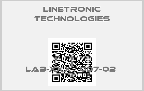 Linetronic technologies-LAB-xxx / 007-02 