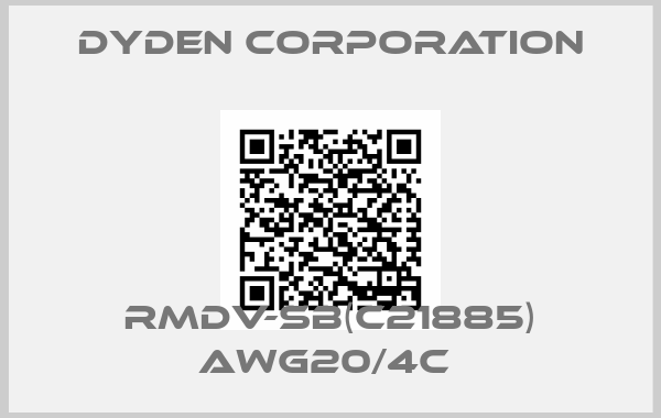 DYDEN CORPORATION-RMDV-SB(c21885) AWG20/4C 