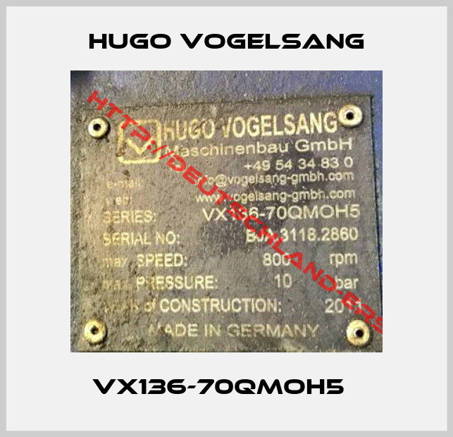 Hugo Vogelsang-VX136-70QMOH5  
