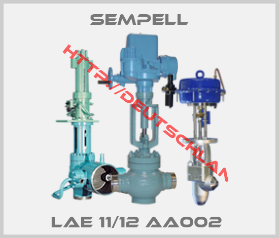 Sempell-LAE 11/12 AA002 