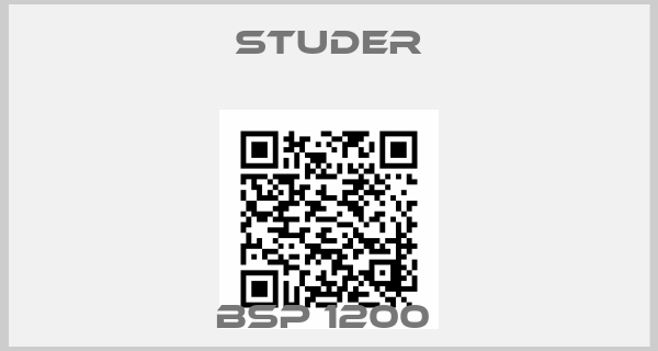 STUDER-BSP 1200 
