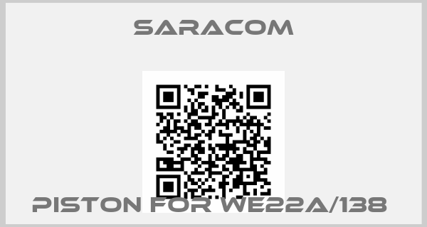 Saracom-Piston for WE22A/138 