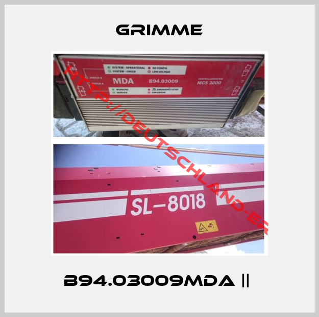 Grimme-B94.03009MDA || 