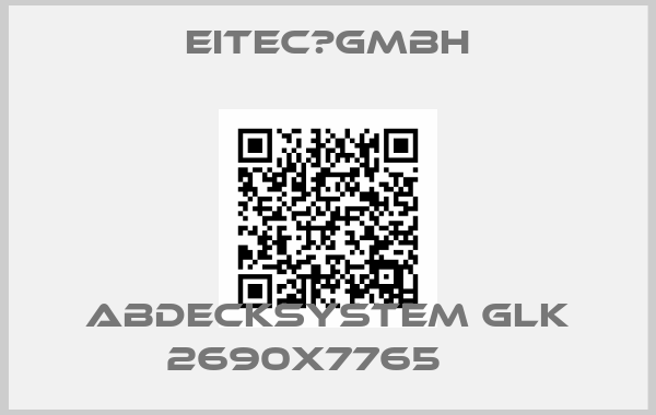 EITEC　GmbH-Abdecksystem GLK 2690x7765    