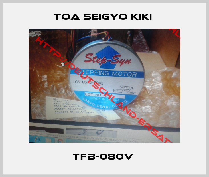 Toa Seigyo Kiki -TFB-080V 