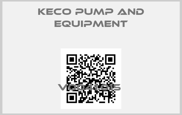 KECO PUMP AND EQUIPMENT-V0041.015 