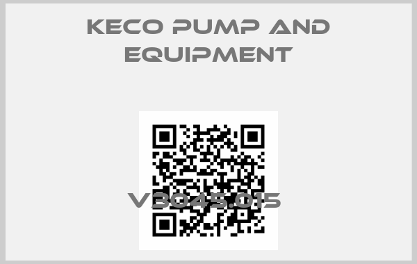 KECO PUMP AND EQUIPMENT-V3045.015 