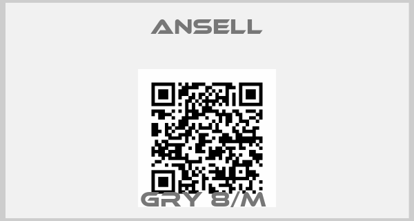 Ansell-GRY 8/M 