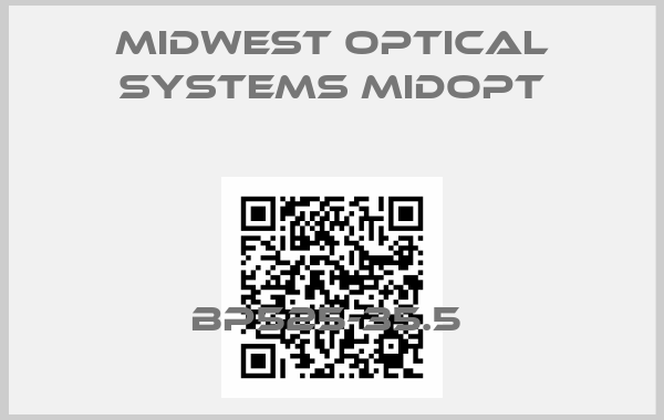 Midwest Optical Systems Midopt-BP525-35.5 